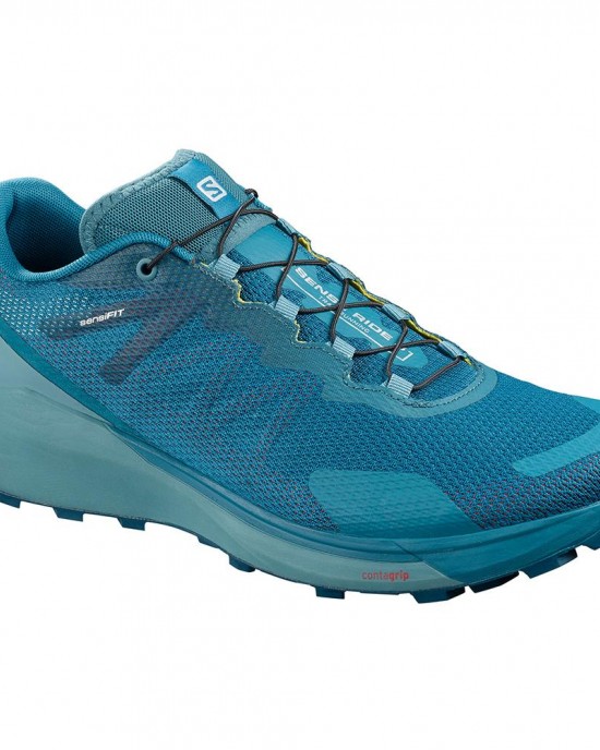 Salomon Sense Ride 3 Road Running Shoes Blue Men