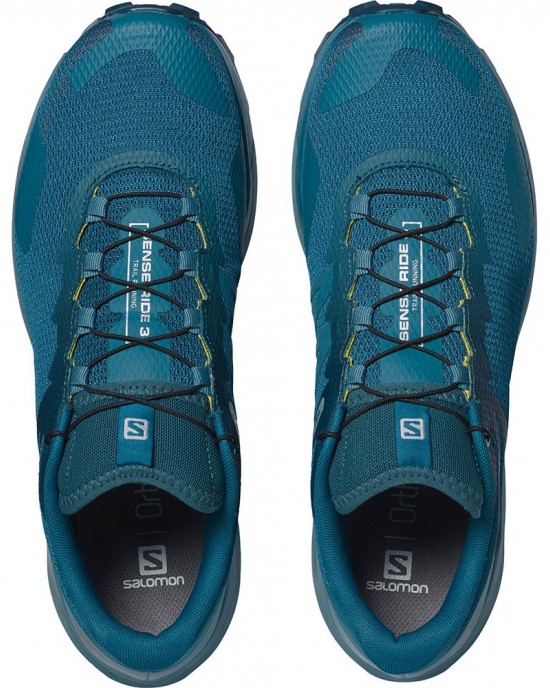 Salomon Sense Ride 3 Road Running Shoes Blue Men