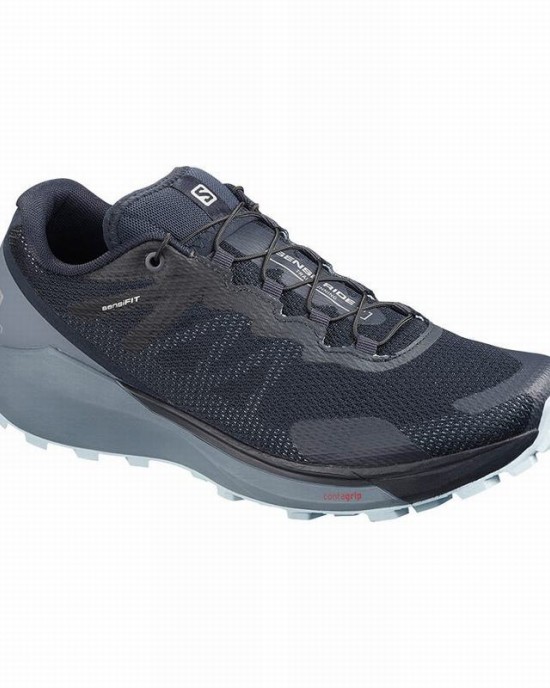 Salomon Sense Ride 3 W Running Shoes Navy/Grey Women