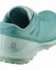 Salomon Sense Ride 3 W Trail Running Shoes Turquoise/Green Women