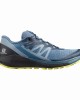 Salomon Sense Ride 4 Trail Running Shoes Blue/Black Men