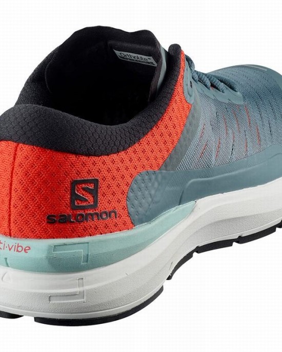 Salomon Sonic 3 Confidence Running Shoes Dark Blue/Orange Men