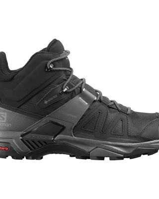 Salomon X Ultra 4 Mid Gore-Tex Running Shoes Black Men