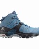 Salomon X Ultra 4 Mid Gore-Tex Hiking Boots Blue/Black Women