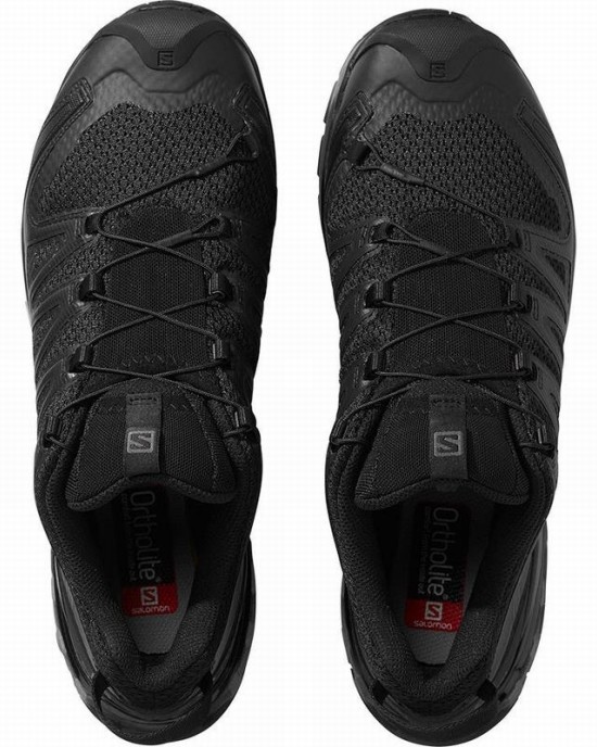 Salomon Xa Pro 3D V8 Wide Trail Running Shoes Black Men