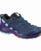 Salomon Xa Pro 3D V8 Trail Running Shoes Navy/Purple Indigo Women